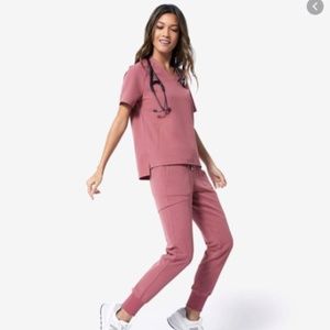 Figs Scrubs Zamora Jogger  Mauve S